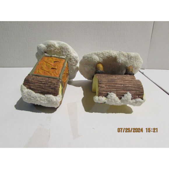 CHARMING TAILS SILVESTRI FIGURINES MAIL BOX & BENCH CHRISTMAS CHARMING TAILS - Picture 6 of 6